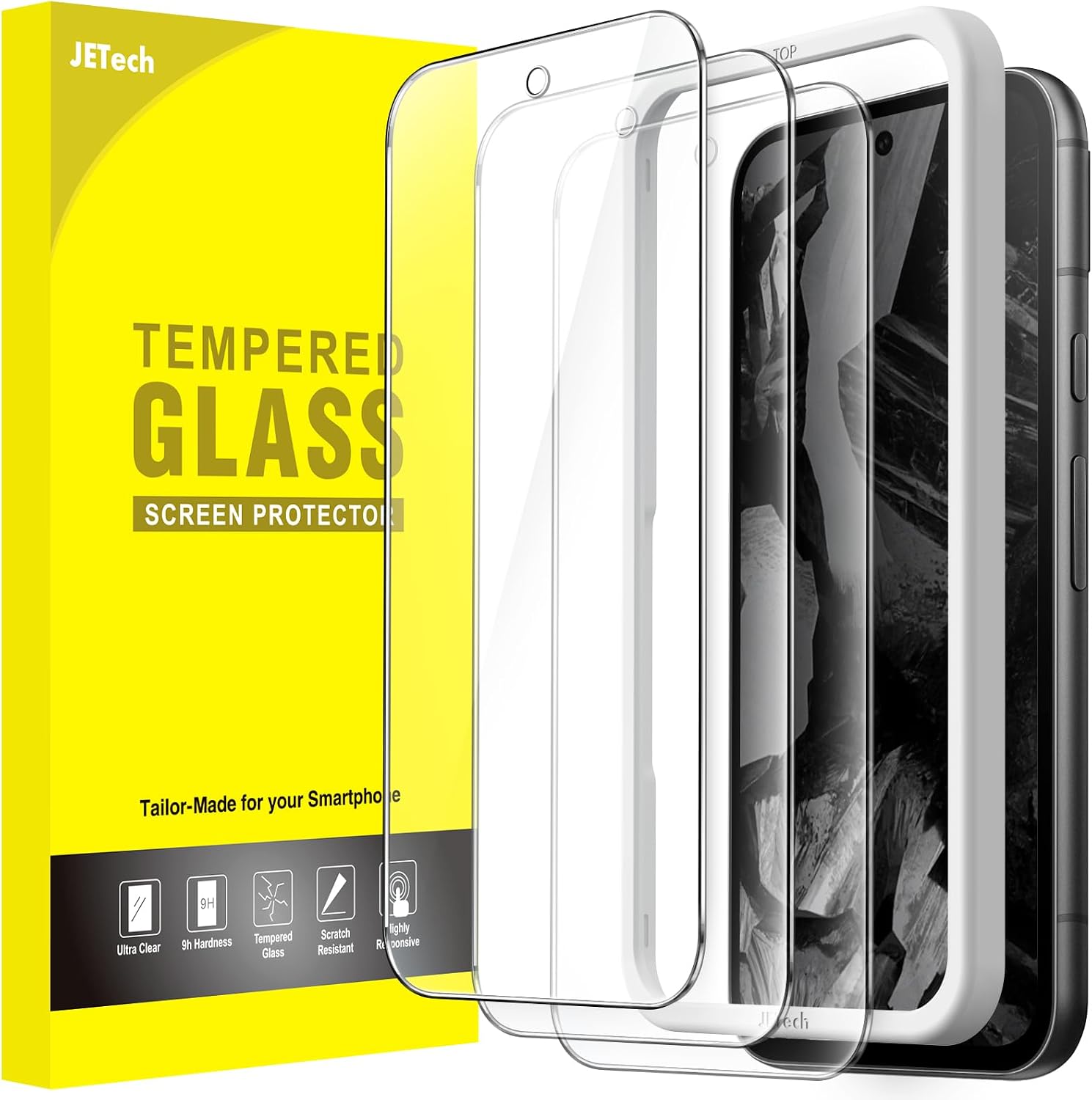 Detalle de JETech Schutzfolie Google Pixel 8a 6,1 Zoll