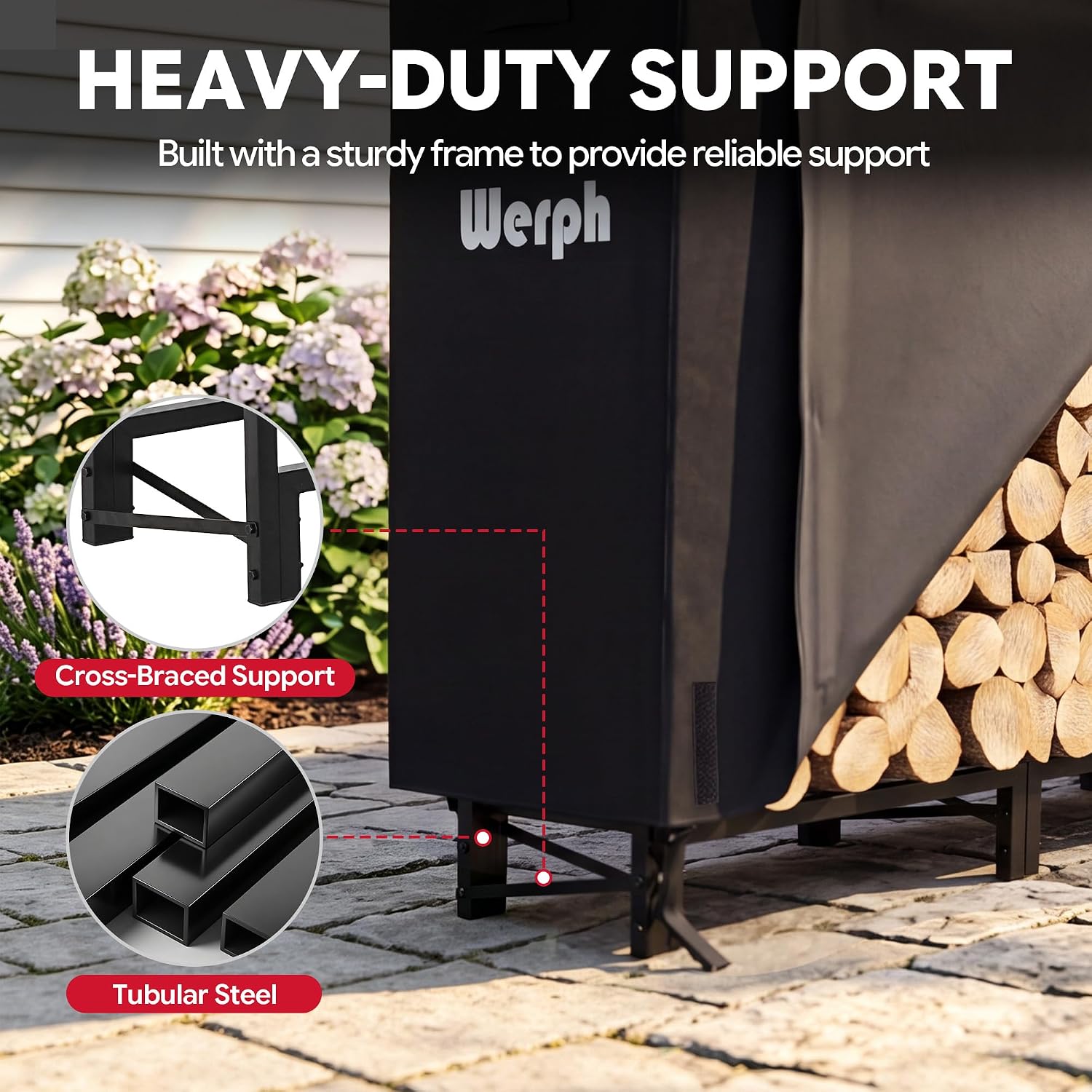 Thumbnail 5 de Werph Firewood Rack 12 ft