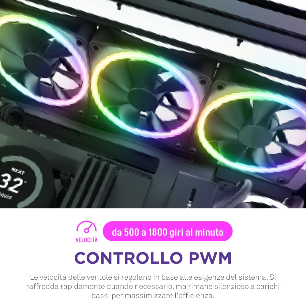 Thumbnail 6 de NZXT F140 RGB Duo Twin Pack 140 mm