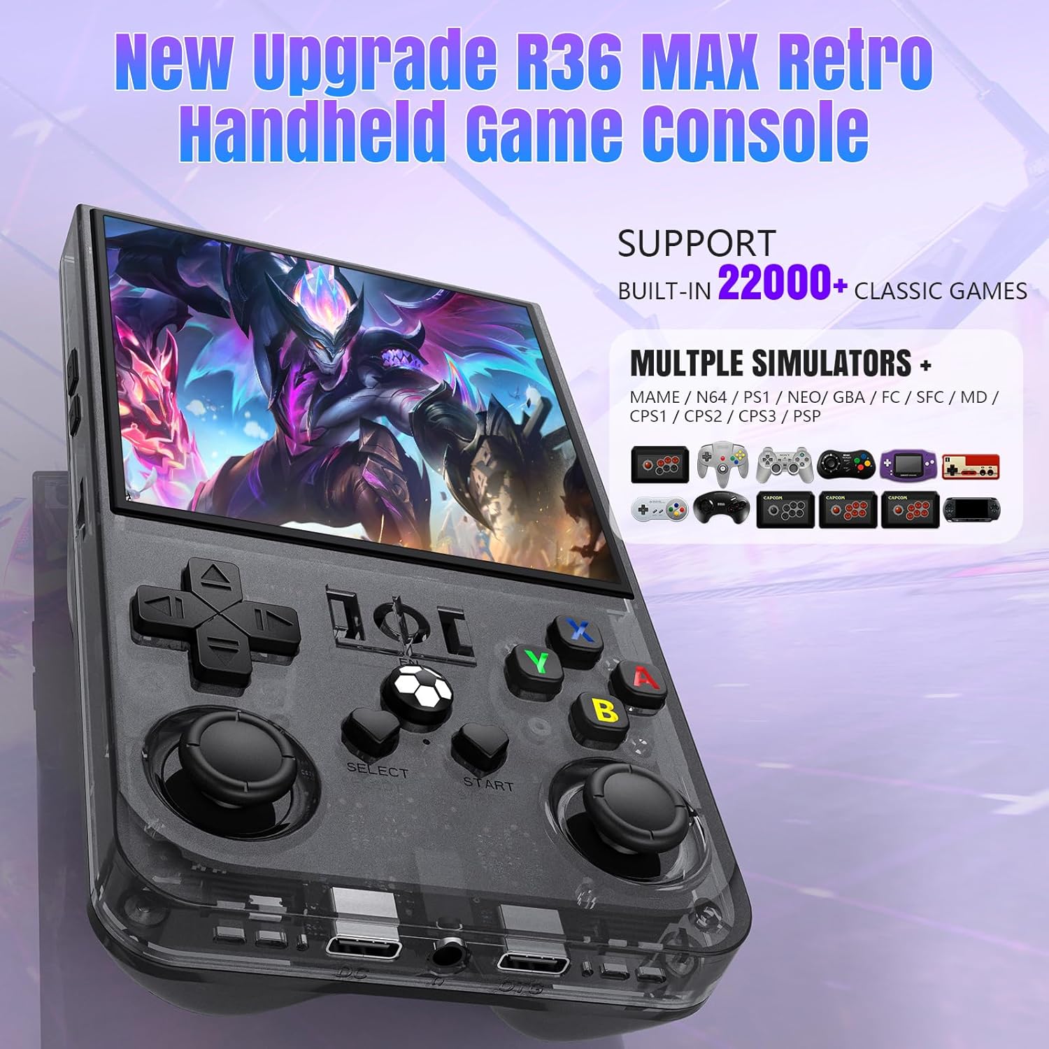 Thumbnail 1 de R36MAX Retro Handheld 4.0-inch