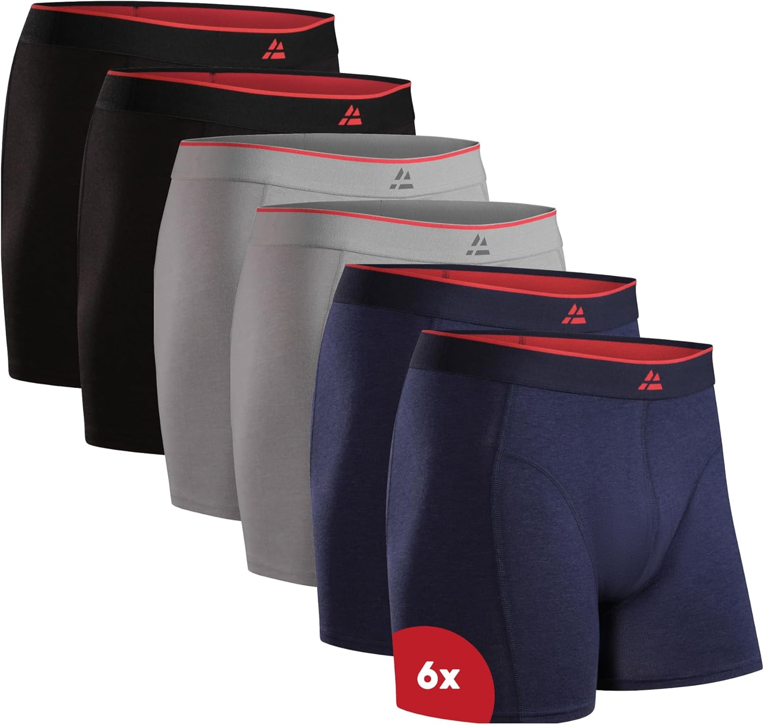 Thumbnail 6 de DANISH ENDURANCE Bambus Boxershorts Herren (etikettfrei, atmungsaktiv) im 6er- oder 10er-Pack