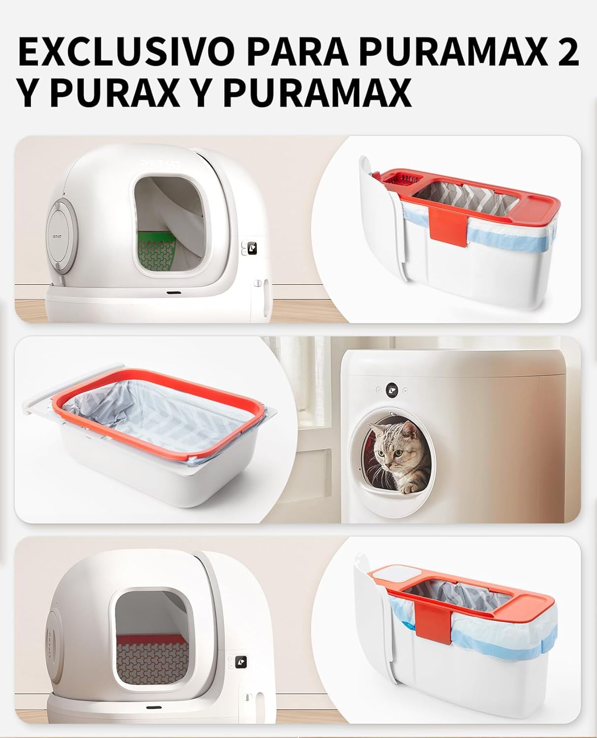 Detalle 2 de PETKIT Bolsas para Desechos 20 Piezas