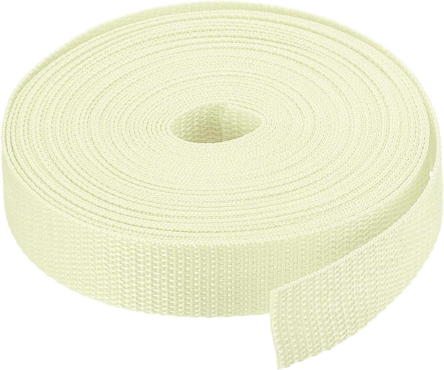 Thumbnail 6 de TOP-VIGOR 0.8 inch (20mm) Lightweight Flat Polypropylene Webbing Strap – 10 Yards, Waterproof, Light Orange
