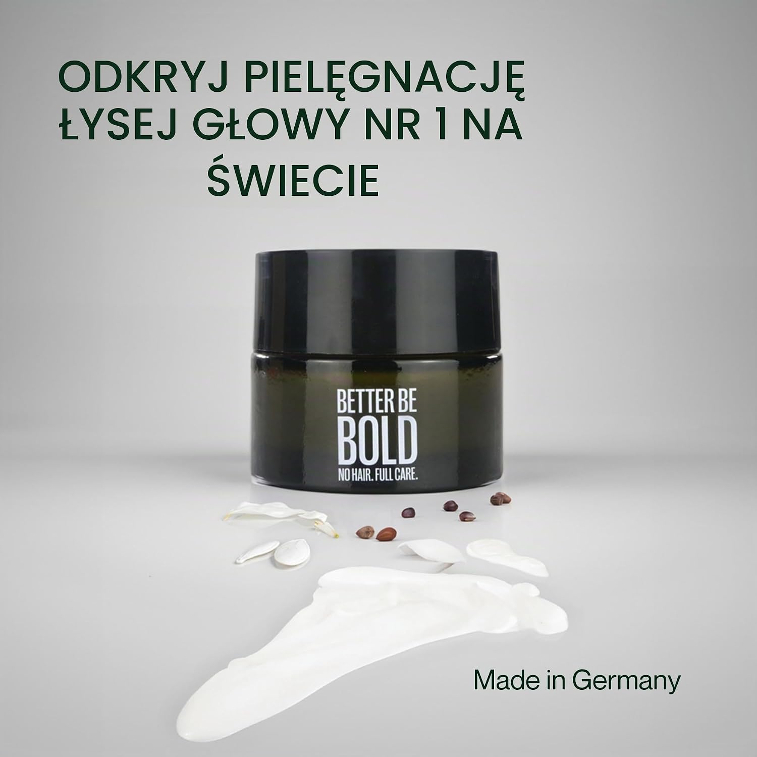 Detalle de BETTER BE BOLD krem do skóry głowy po goleniu, 50 ml, do 0–3 mm
