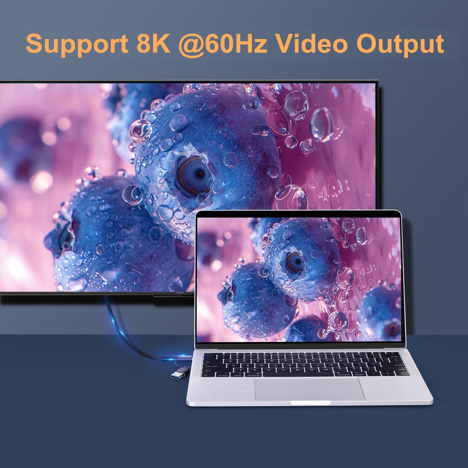 Thumbnail 5 de USB-C-Kabel USB 3.2 Gen 2X2 20 Gbps 240W
