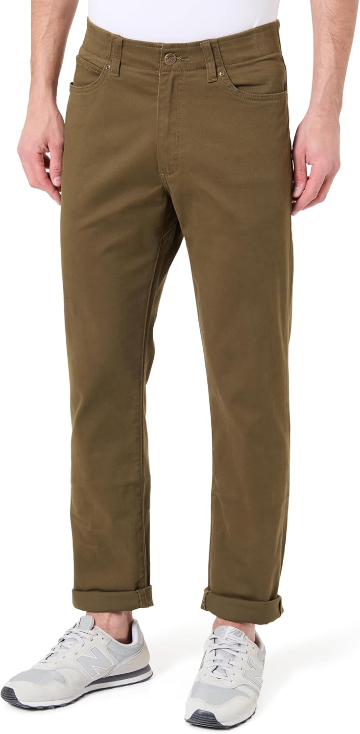 Detalle de Lee Slim Fit MVP - Pantalon Classique Homme (Jambe droite, Coupe ajustée)