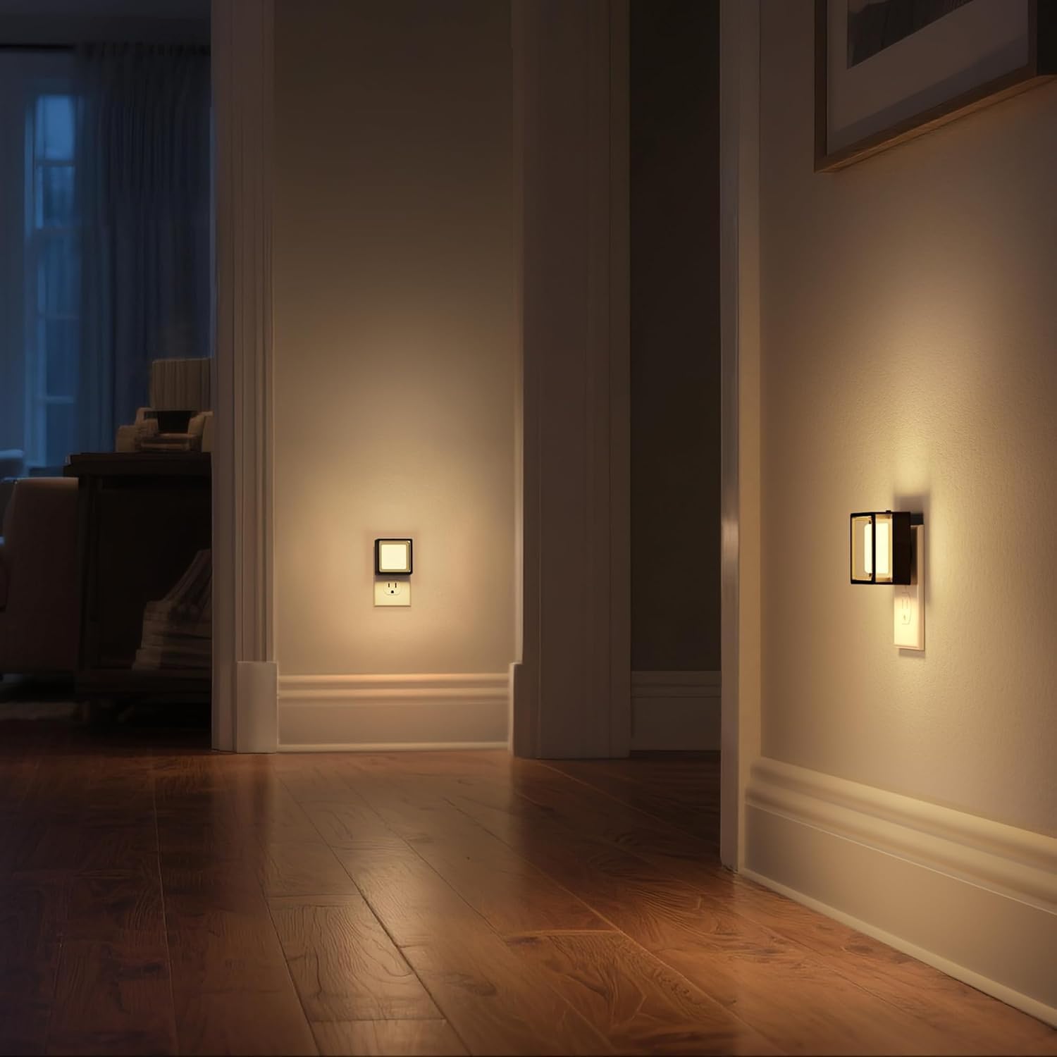 Thumbnail 5 de L LOHAS LED GD033 Plug-In Night Lights, Dimmable, 3CCT, 2-Pack
