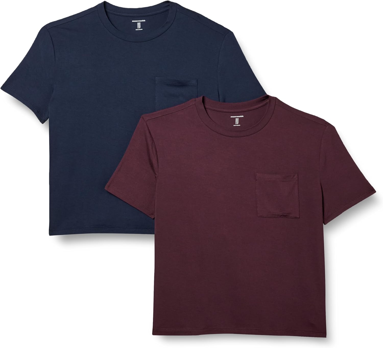 Thumbnail 6 de Amazon Essentials women’s relaxed-fit pocket T-shirt (pack of 2) – short-sleeve crewneck