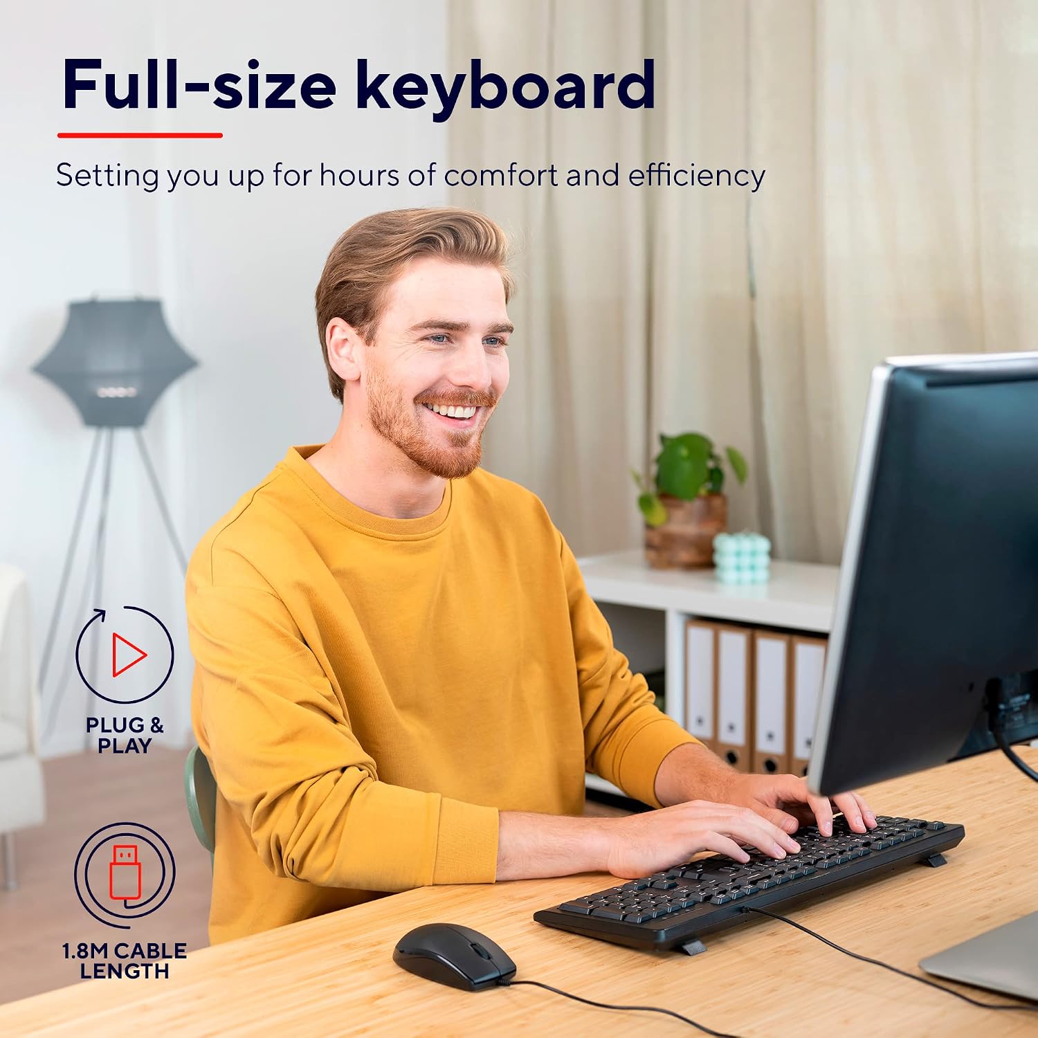 Detalle 2 de Trust Taro Wired Keyboard UK Layout