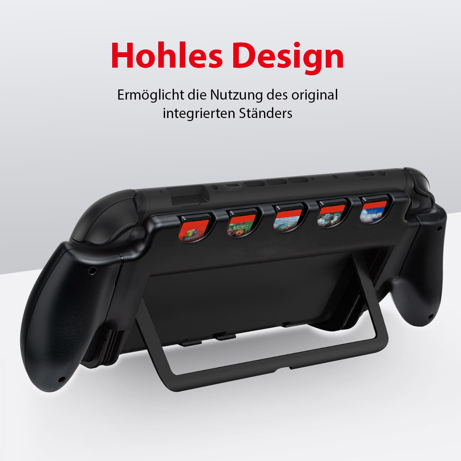 Thumbnail 6 de Nintendo Switch 2 Schutzhülle mit Griff, 5 Spiele