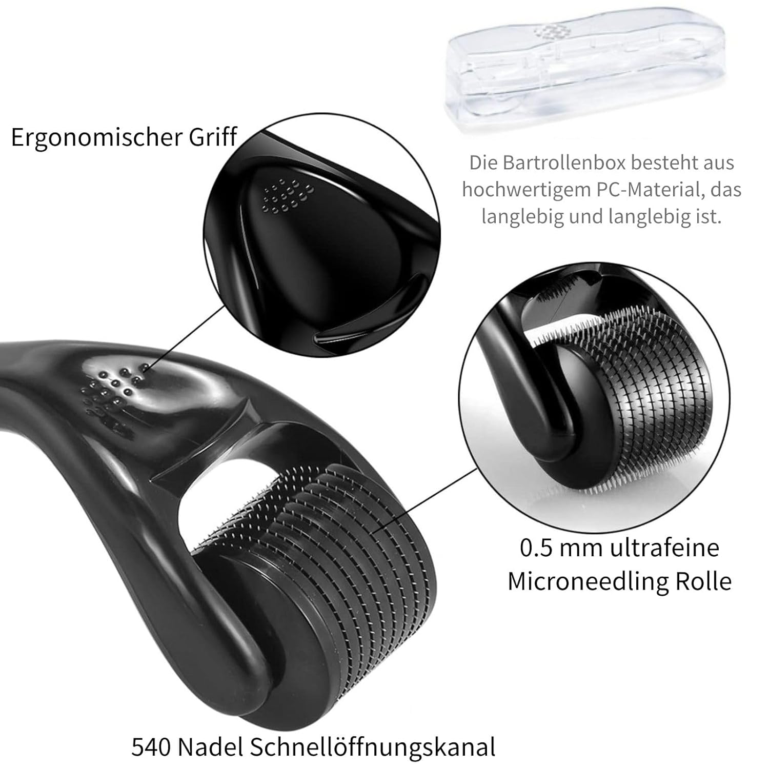 Thumbnail 5 de Derma-Roller 0,5mm Microneedling Roller 540 Nadeln