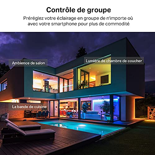 Thumbnail 5 de Tapo Ruban LED Connecté WiFi 5m Multicolore RGB L900-5 – lumière programmable sans hub