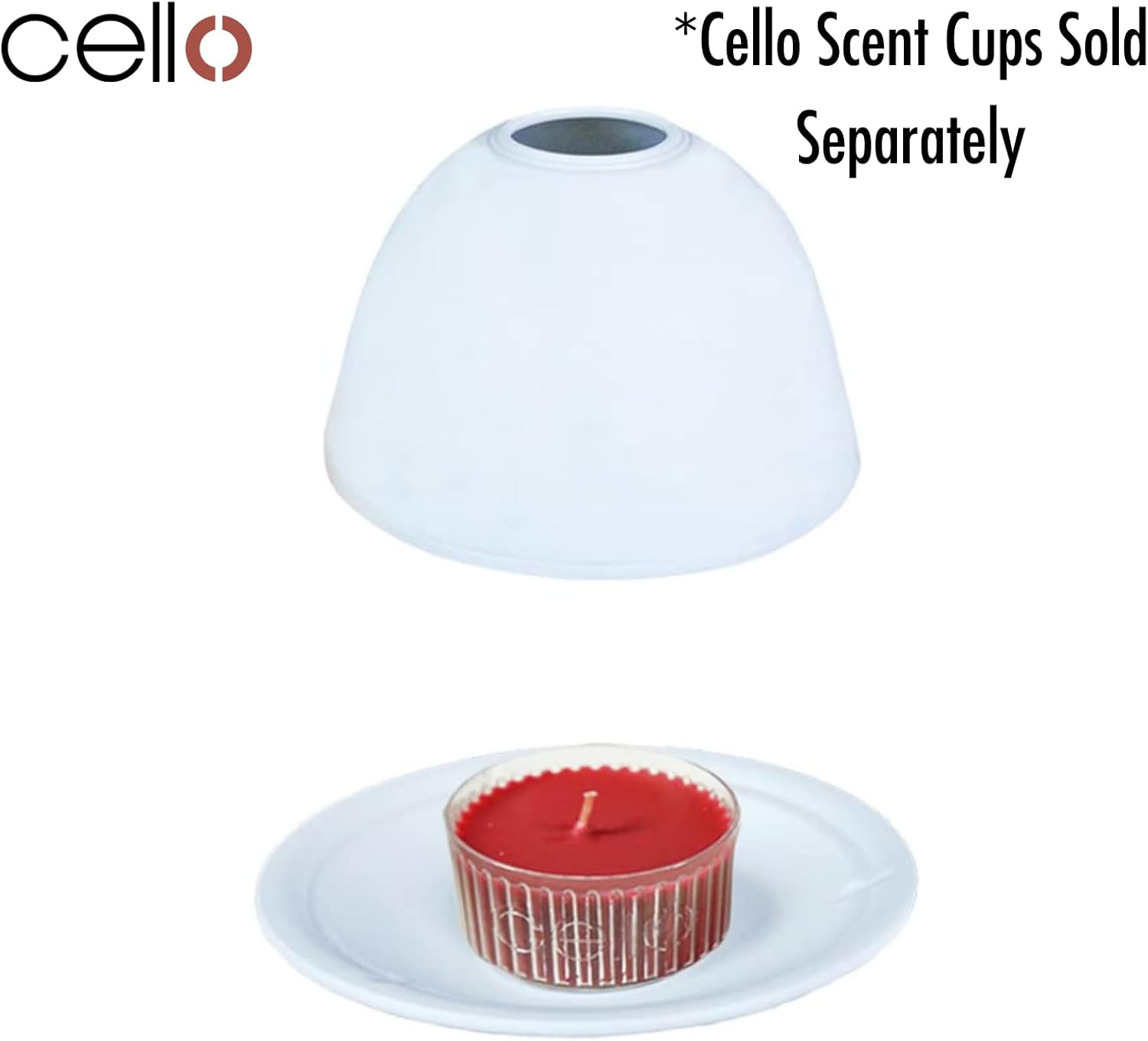 Thumbnail 6 de Cello Porcelain Tealight Holder Dome with 3D Projection – Puppies Dog Lovers Design