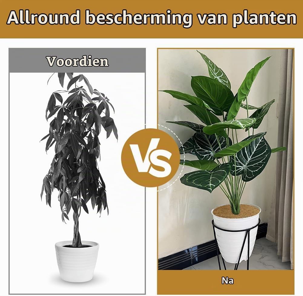 Thumbnail 5 de OFFCUP kokosvezel-mulchschijven 60 cm, set van 3 voor potten en planten