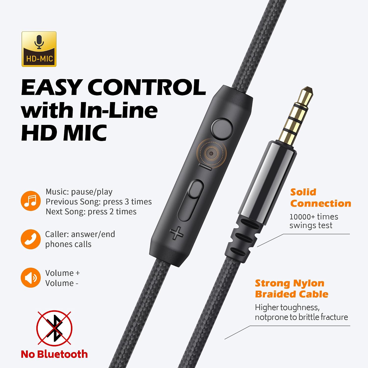 Thumbnail 3 de AILIHEN Kids Headphones with Mic: Foldable On-Ear 3.5mm Headset for Kids