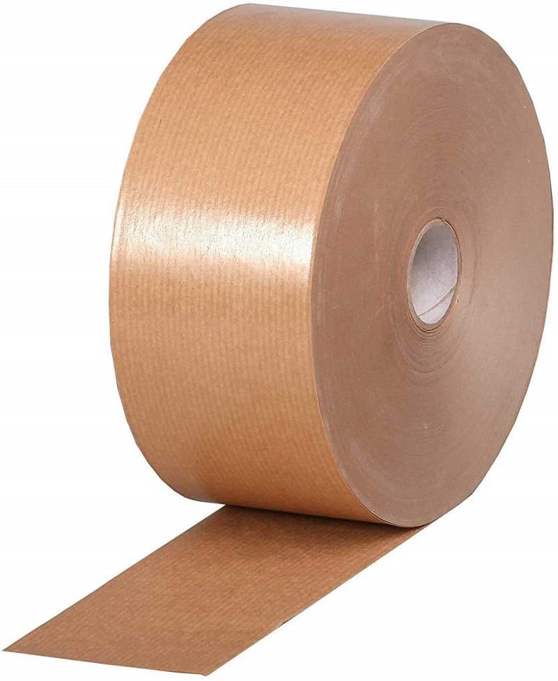 Detalle 2 de Clairefontaine 396801C Rotolo Kraft Gommato – Nastro adesivo in carta kraft marrone, 4 cm x 200 m