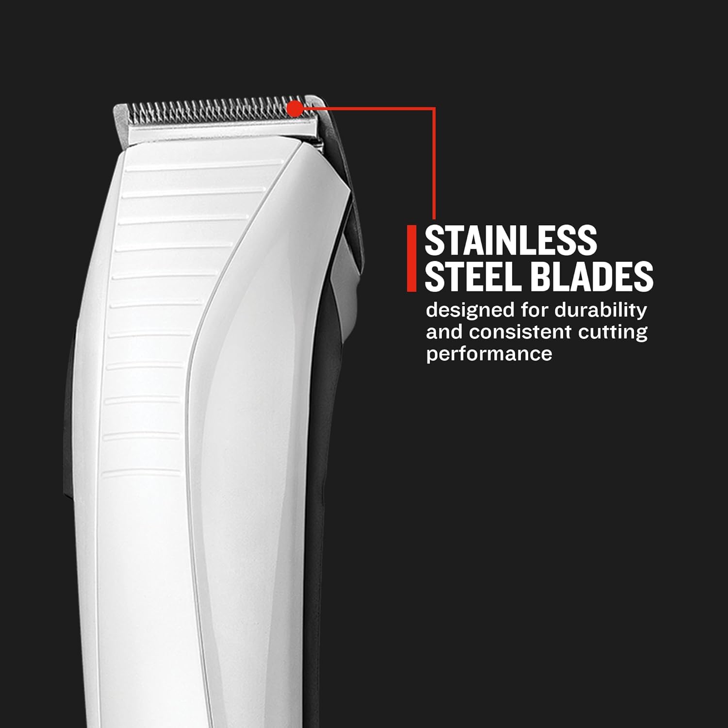 Detalle de Remington Tondeuse Cheveux HC5035 ColorCut — Idéale Famille, coupe précise et accessoires inclus