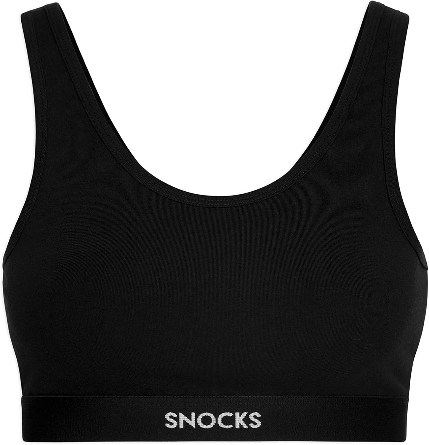 Detalle de Snocks 1-Pack Soutien-Gorge Souple Bustier Femme – coton bio, confort au quotidien