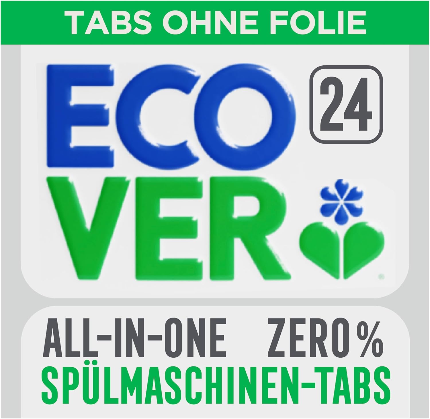 Detalle de Ecover Zero Spülmaschinentabs 24er Pack