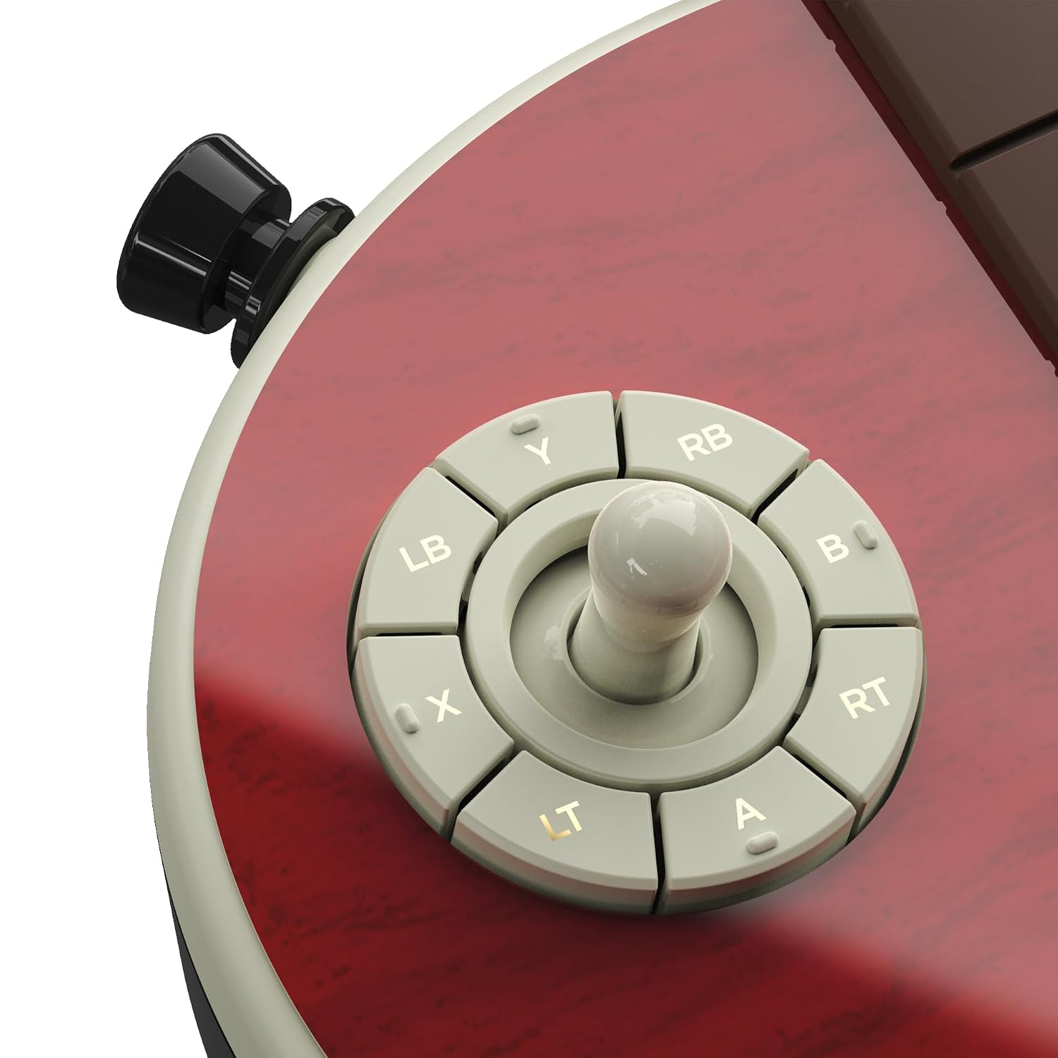 Detalle de CRKD Gibson Les Paul Cherry Sunburst Pro Edition Guitar Controller Collectors Bundle