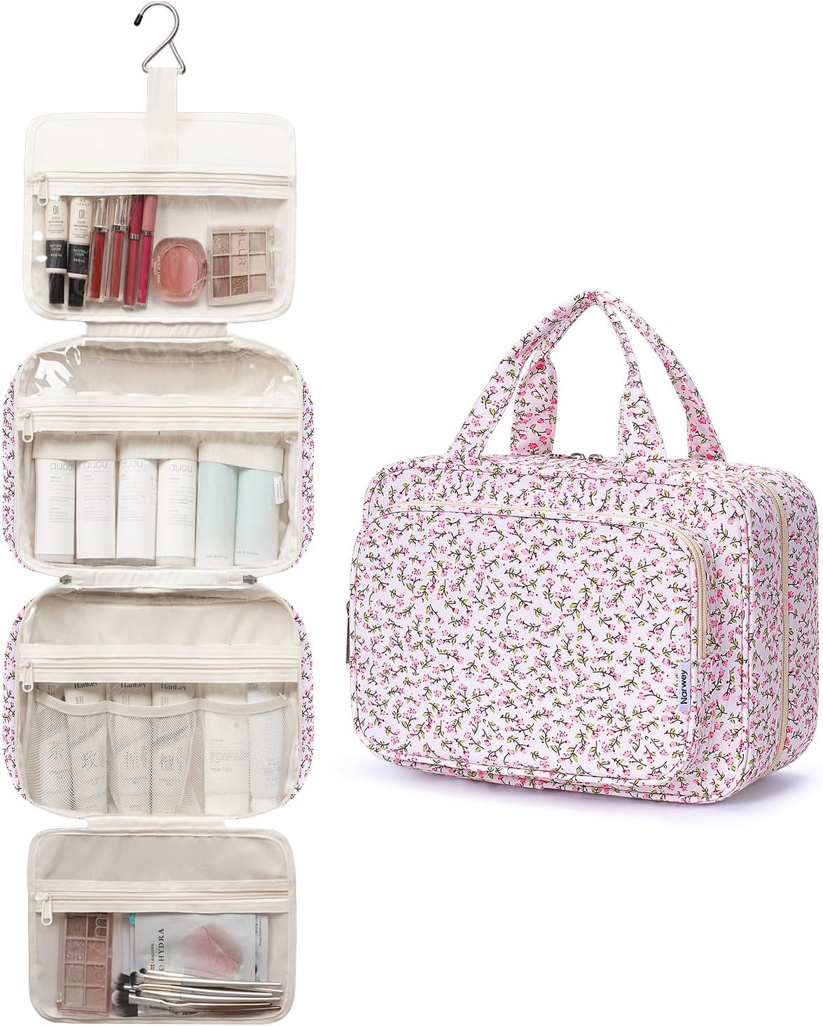 Detalle 2 de Narwey Large Hanging Toiletry Bag 30.5 cm