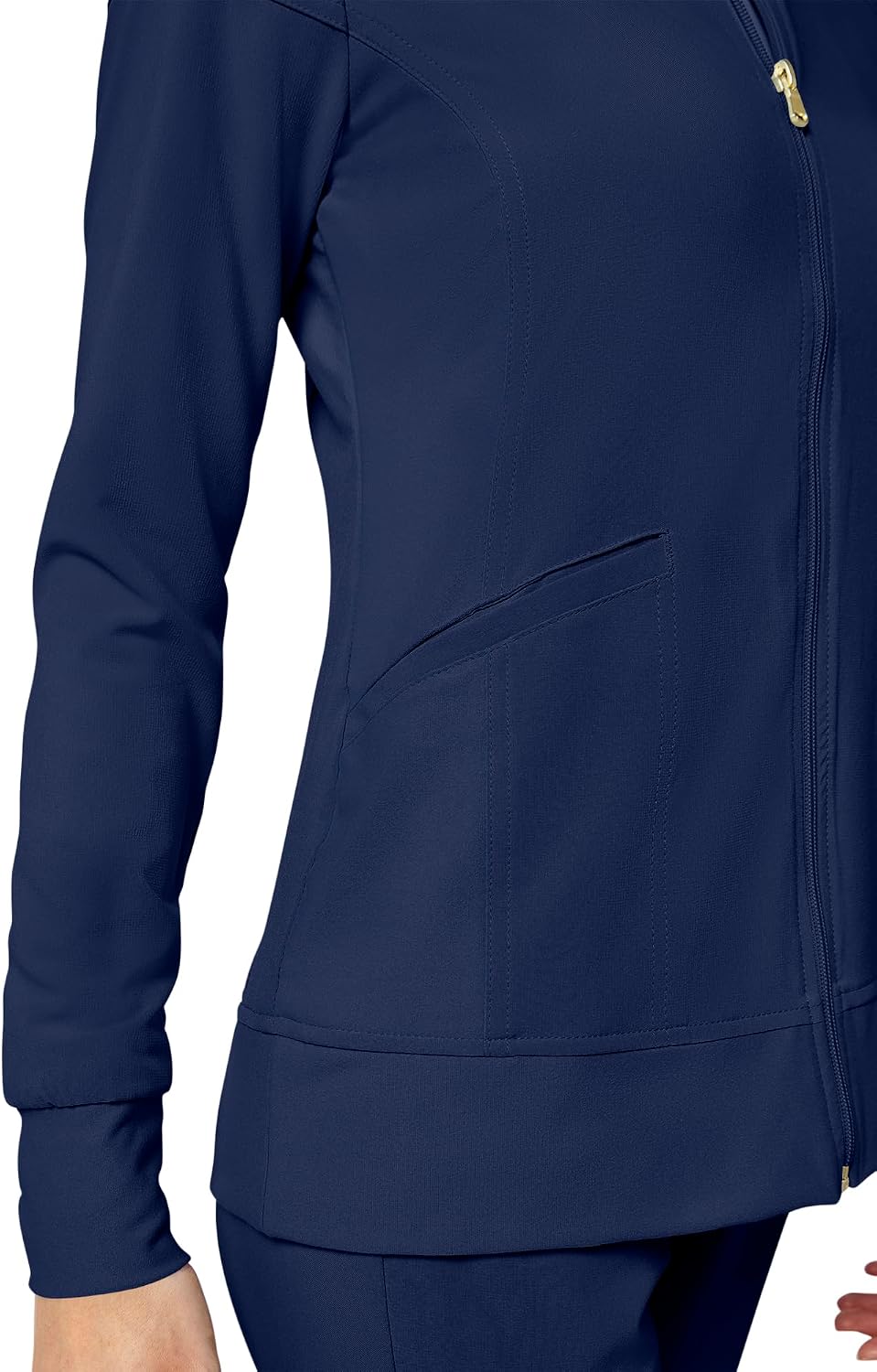 Detalle 2 de Cherokee iFlex CK303 Women's Scrub Jacket, 4-Way Stretch, 2 Pockets