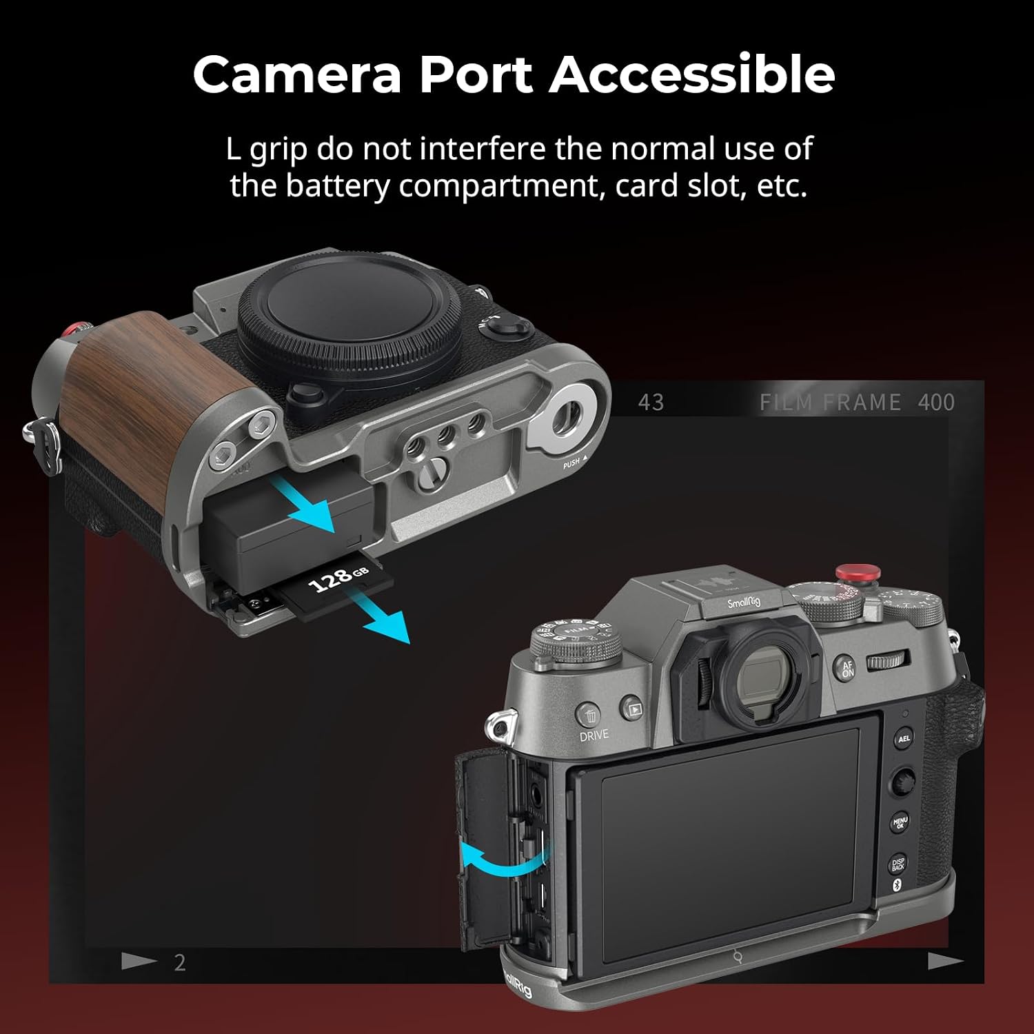 Thumbnail 3 de SmallRig X-T50 Handgrip for Fujifilm X-T50