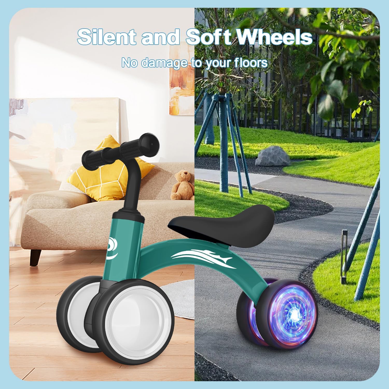 Thumbnail 6 de Colorful Lighting Balance Bike