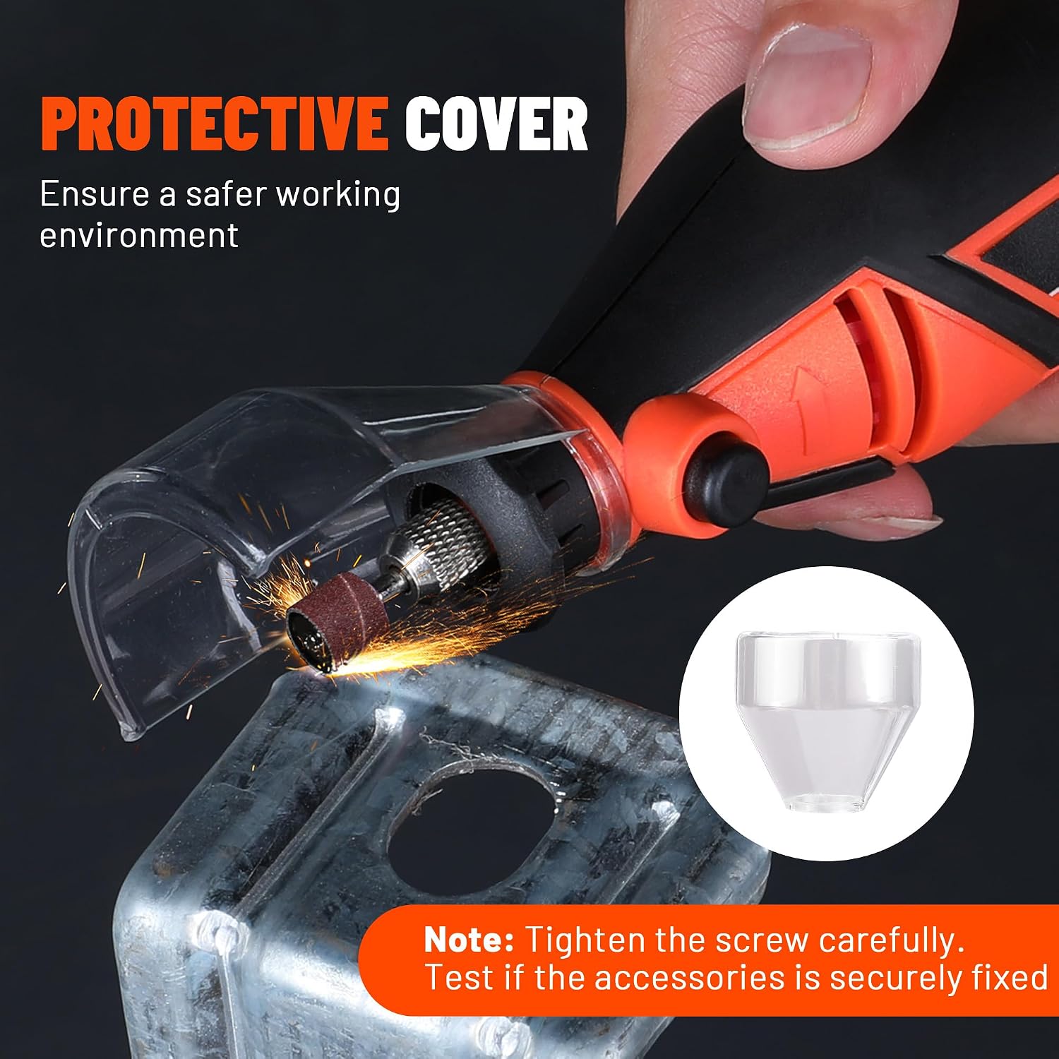 Thumbnail 5 de ValueMax Rotary Tool Kit 130 W – Versatile 119‑pc Mini Grinder Set