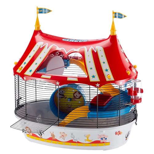 Detalle de Ferplast Cage à 3 étages CIRCUS FUN, noir ⚙