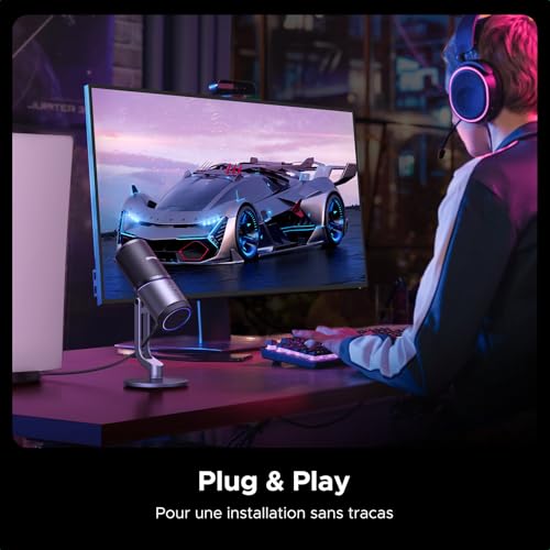 Thumbnail 6 de UGREEN Micro Gaming Microphone USB à Condensateur 96KHz/24bit — clair, rapide et avec ambiance RGB
