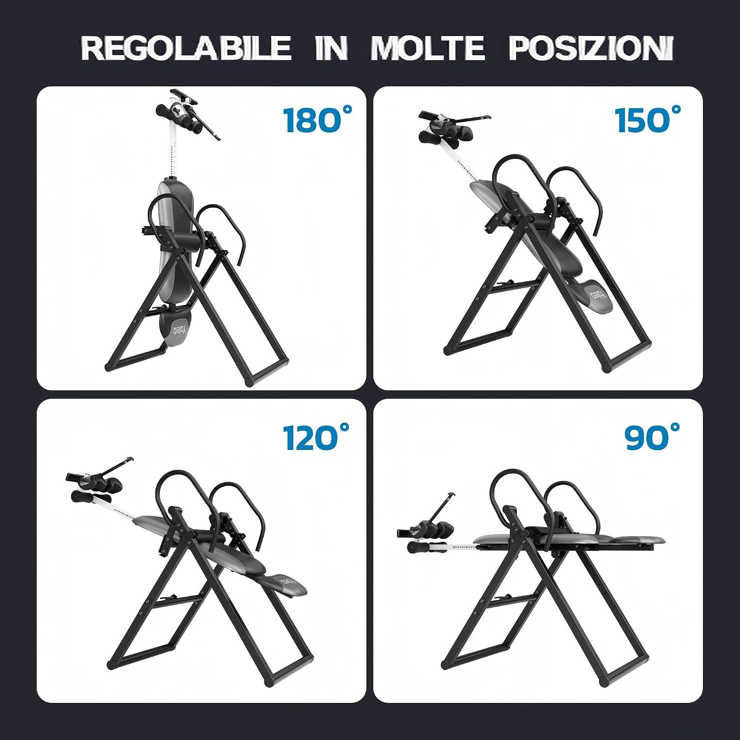 Thumbnail 6 de YOLEO Tavola di inversione Panca a inversione 300 lbs