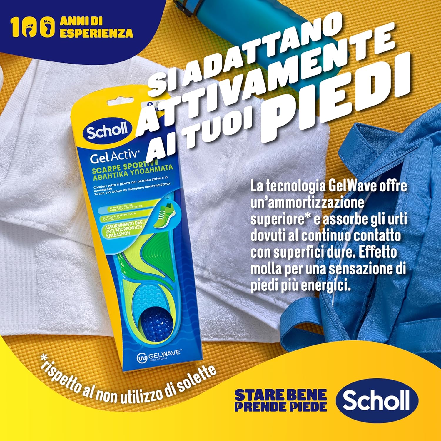 Detalle de Scholl GelActiv Sport Plantillas Mujer Talla 35,5-40,5