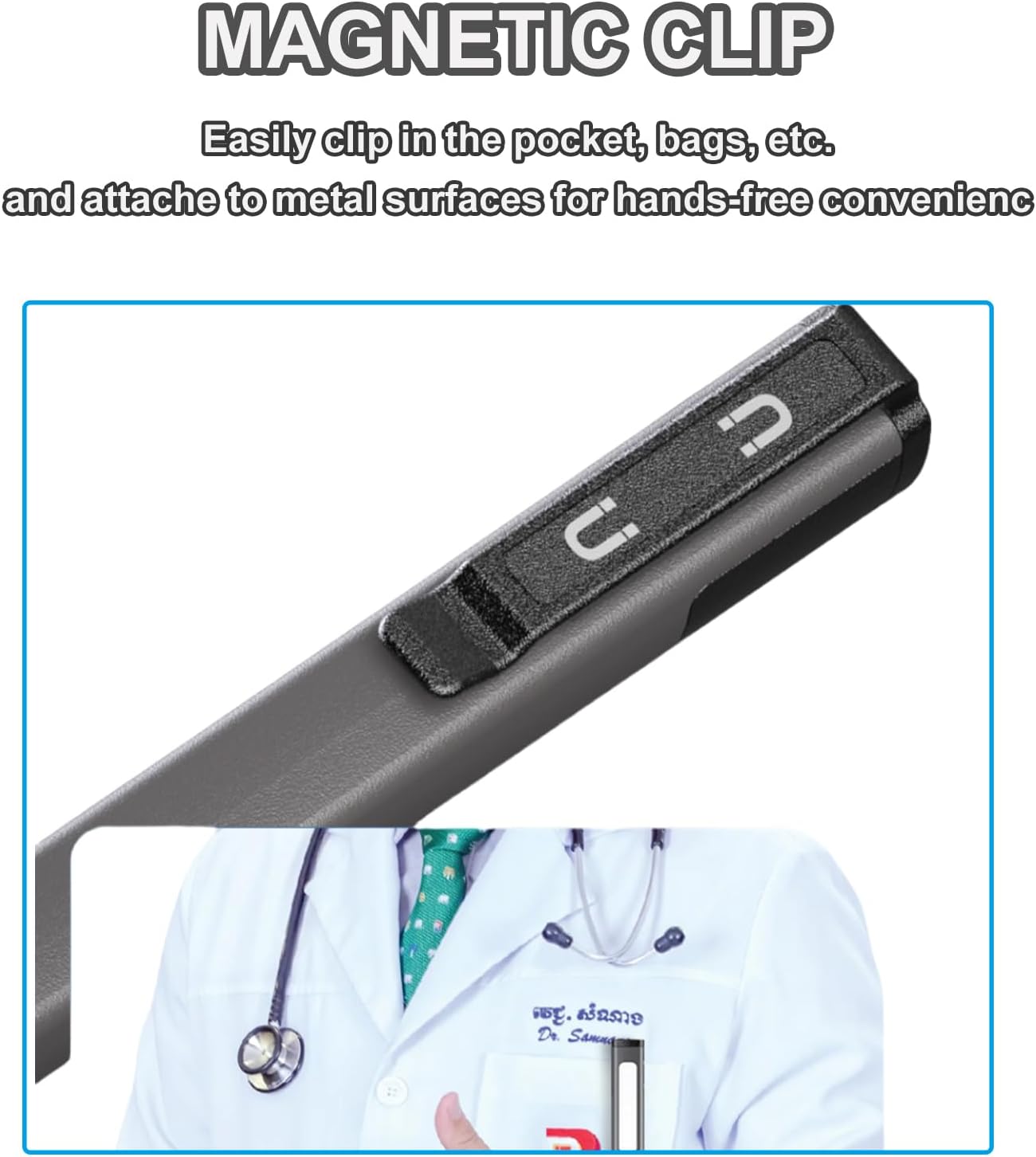Thumbnail 4 de LED Torch Rechargeable with 6 Modes and LCD Display