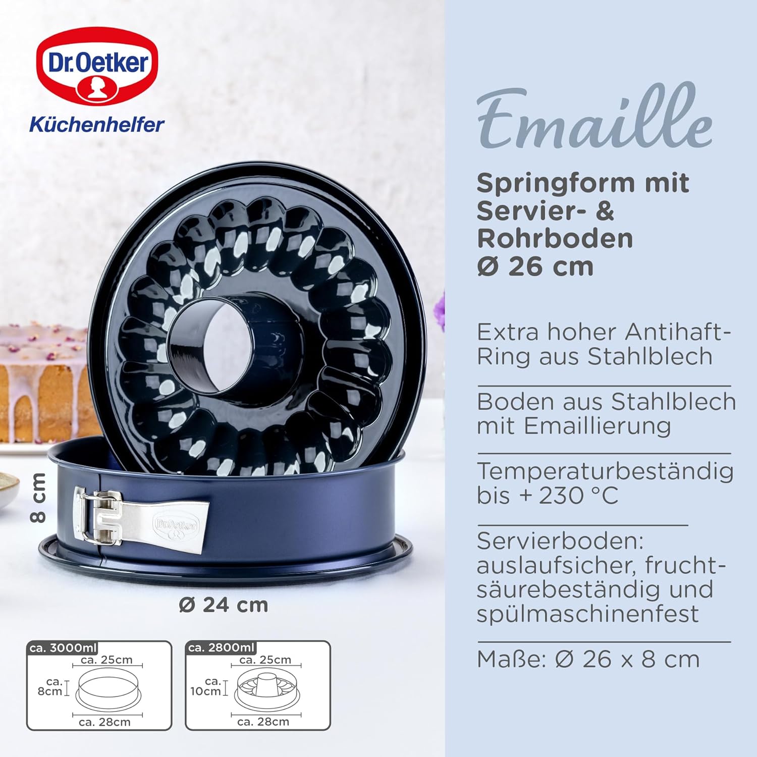 Thumbnail 2 de Dr. Oetker Springform Ø 26 cm 🍰