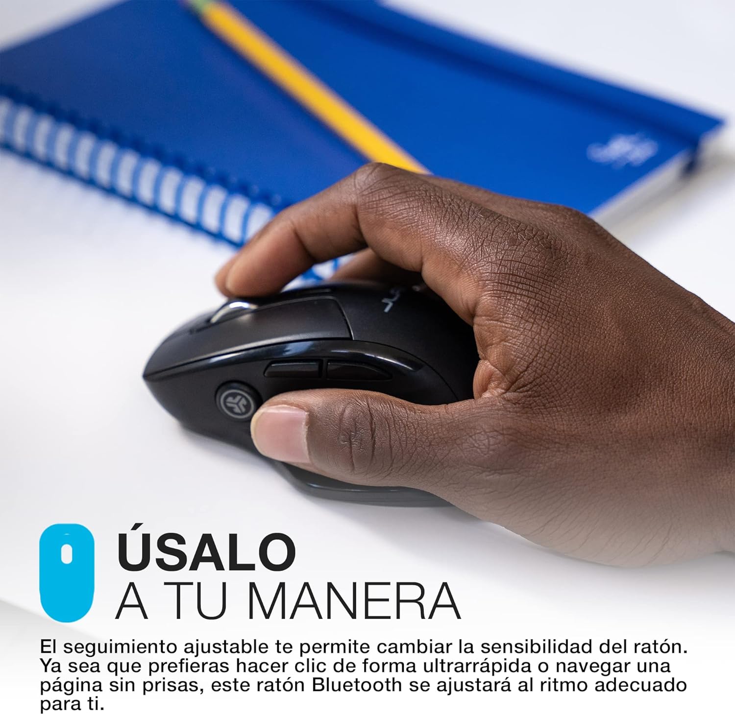 Thumbnail 6 de JLab Jbuds Ratón Inalámbrico Ergonómico y Multidispositivo 🖱