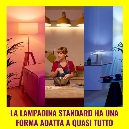Detalle de WiZ Lampadina Smart LED A60 E27 – Confezione da 4
