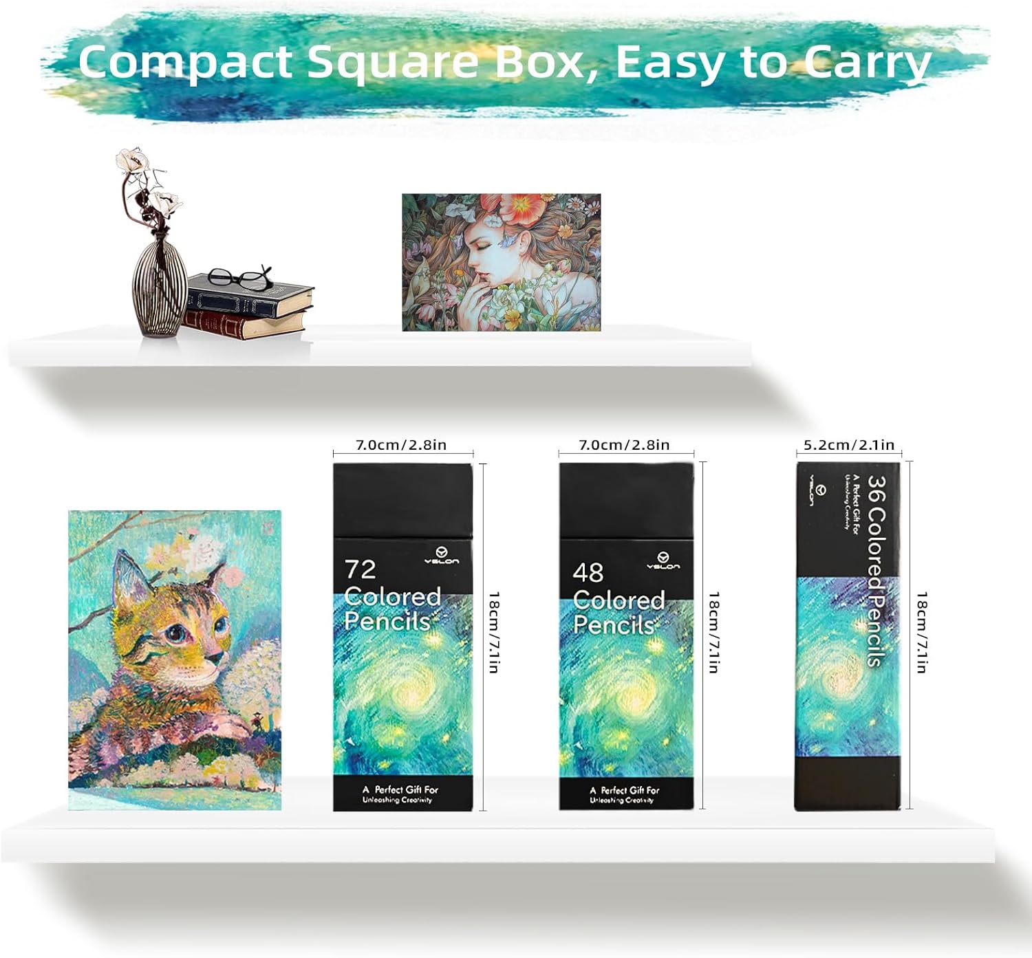Thumbnail 4 de YSLON 36-Color Colouring Pencils – Professional Colour Pencils for Adults and Artists