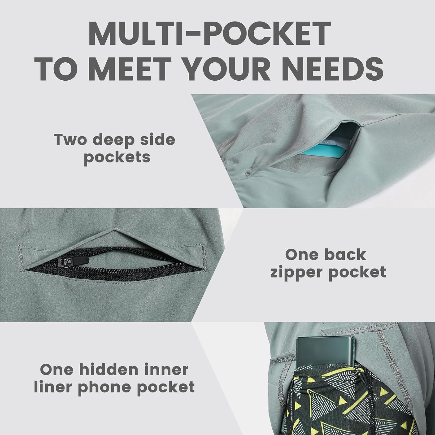 Thumbnail 5 de maamgic Gym Shorts 7-inch inseam running shorts