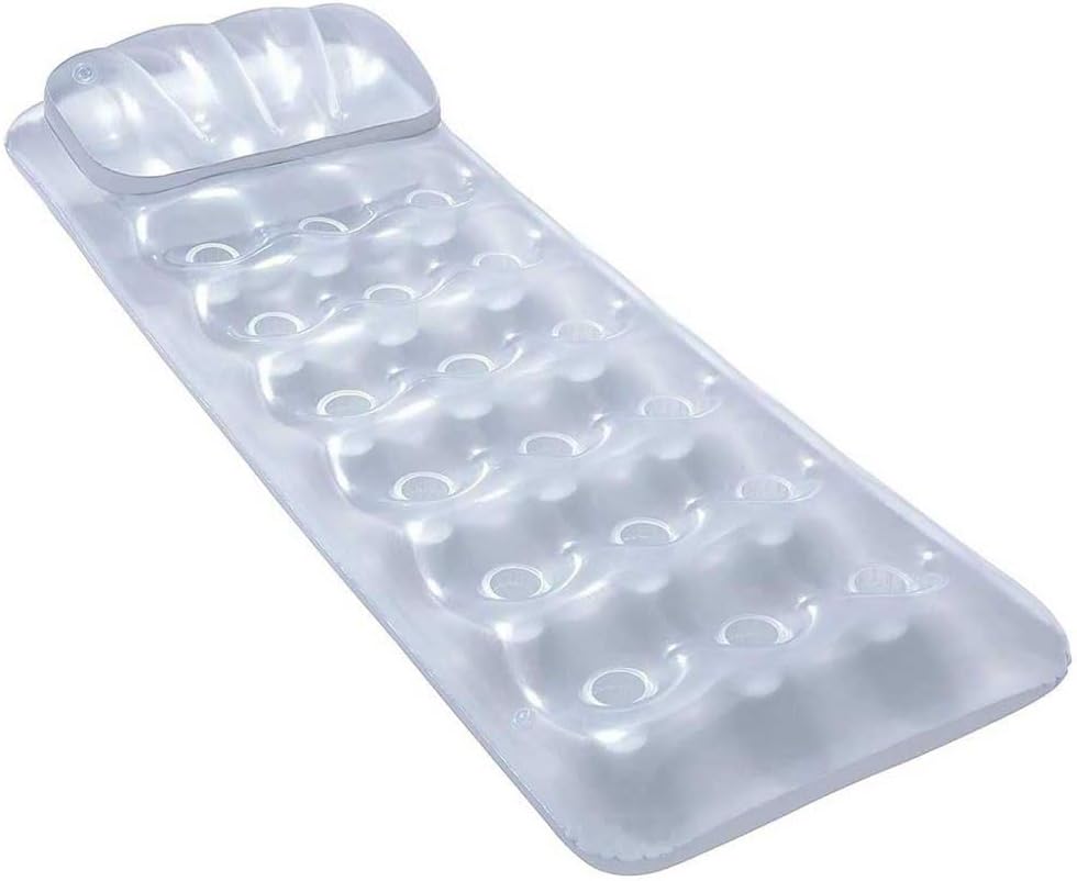 Detalle de Bestway 43024 Matelas Pneumatique Metal Tech 188 × 71 cm – confort et finition métallique