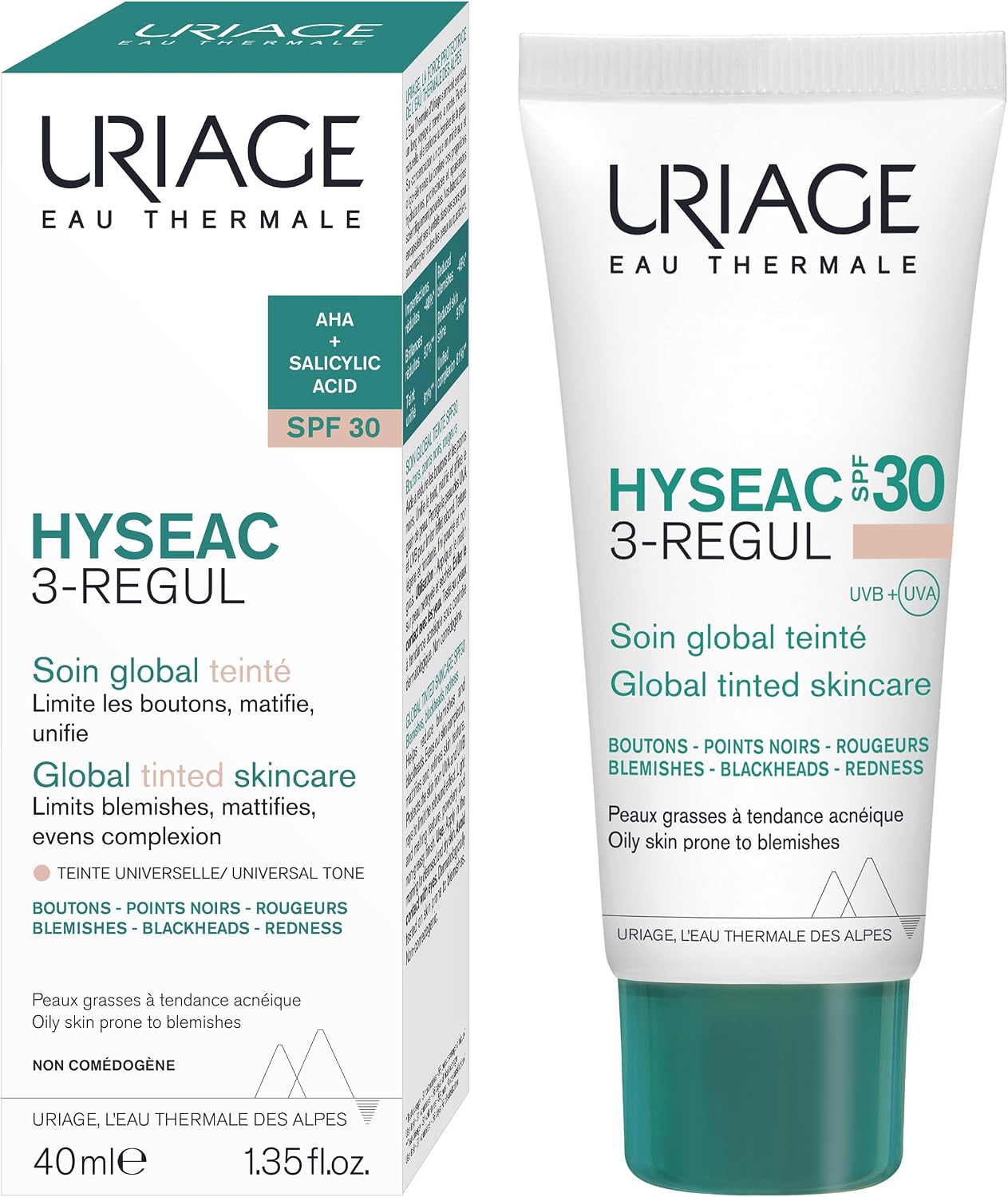 Thumbnail 6 de Uriage Hyseac Trattamento globale Anti-imperfezioni Colorato SPF30 – 3 in 1 per pelle grassa e acneica