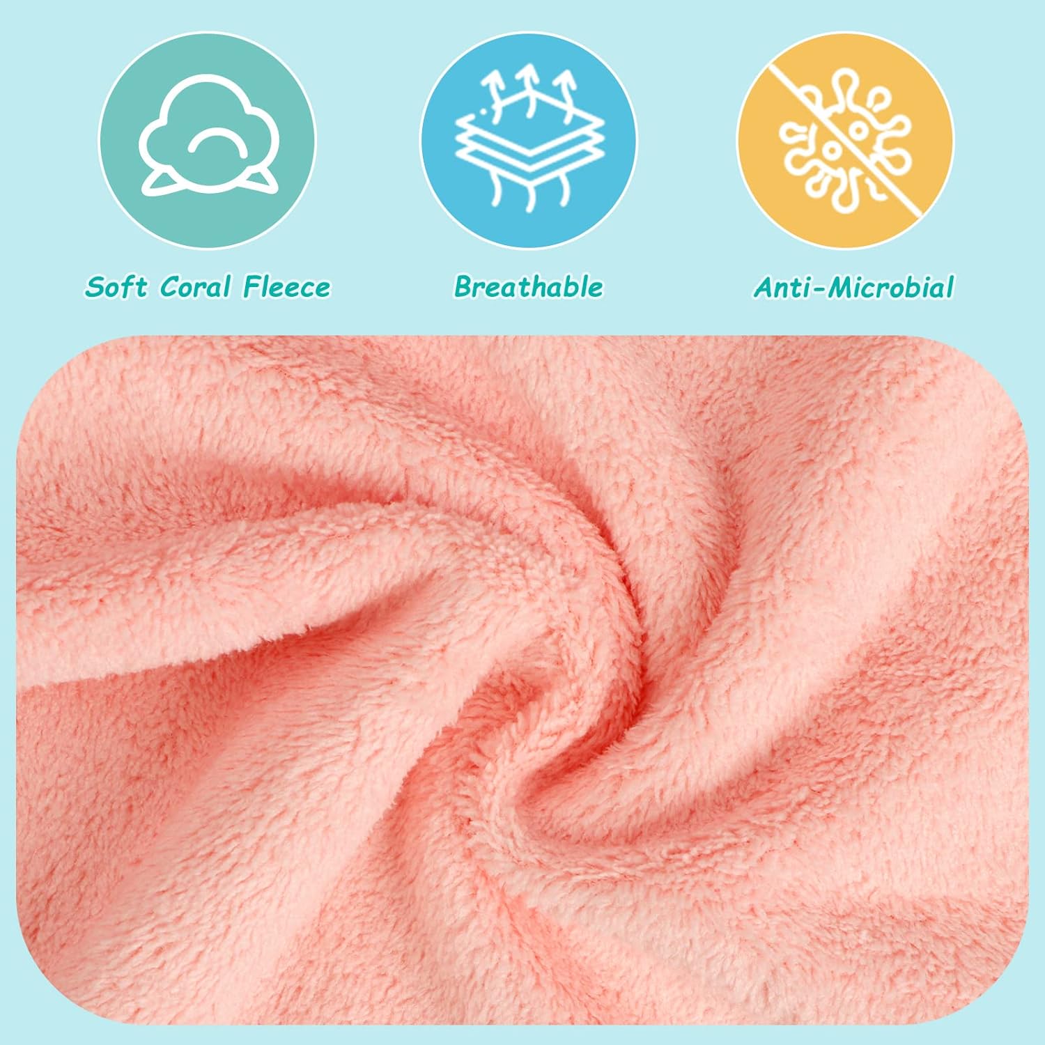 Thumbnail 2 de HOMEXCEL Baby Washcloths 24 Pack