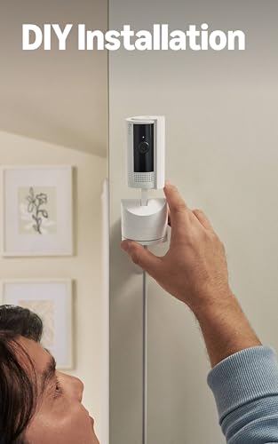 Thumbnail 4 de Ring Pan-Tilt Indoor Camera: 360° Pan, 169° Tilt, Plug-In Pet Security with Two-Way Talk