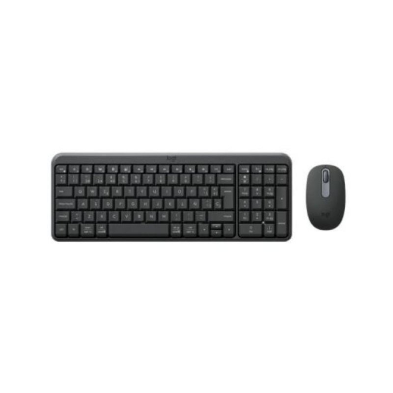 Detalle 2 de Logitech MK250: combo inalámbrico compacto con teclado ES Bluetooth y ratón óptico ambidiestro