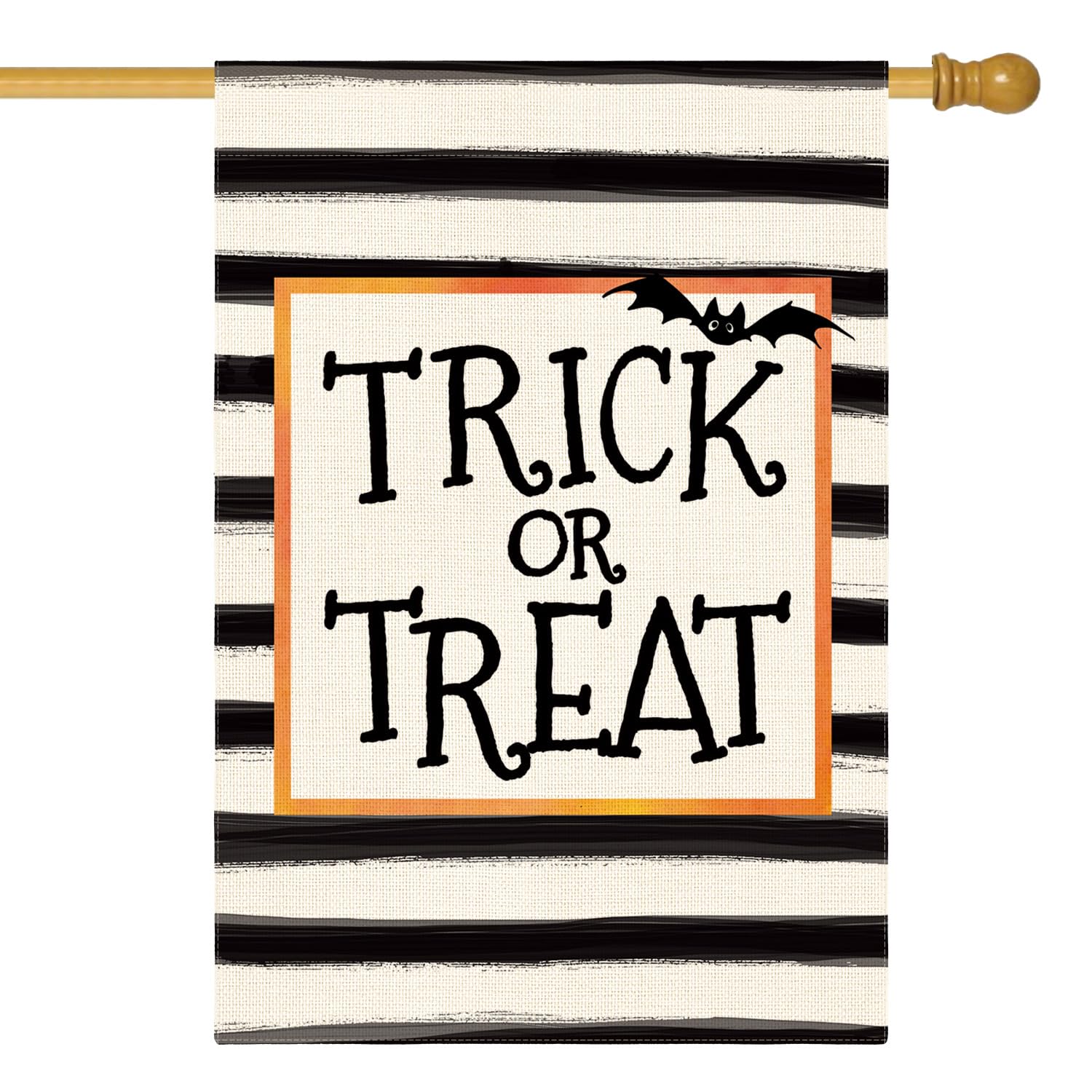 Detalle de AVOIN colorlife 0808091 Halloween House Flag, Double-Sided 28 x 40-Inch