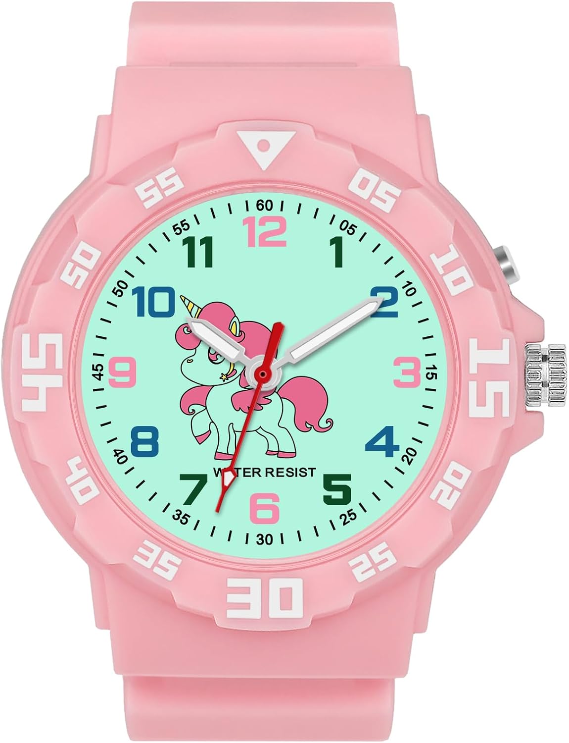 TENOCK Reloj infantil con luz nocturna 30 m