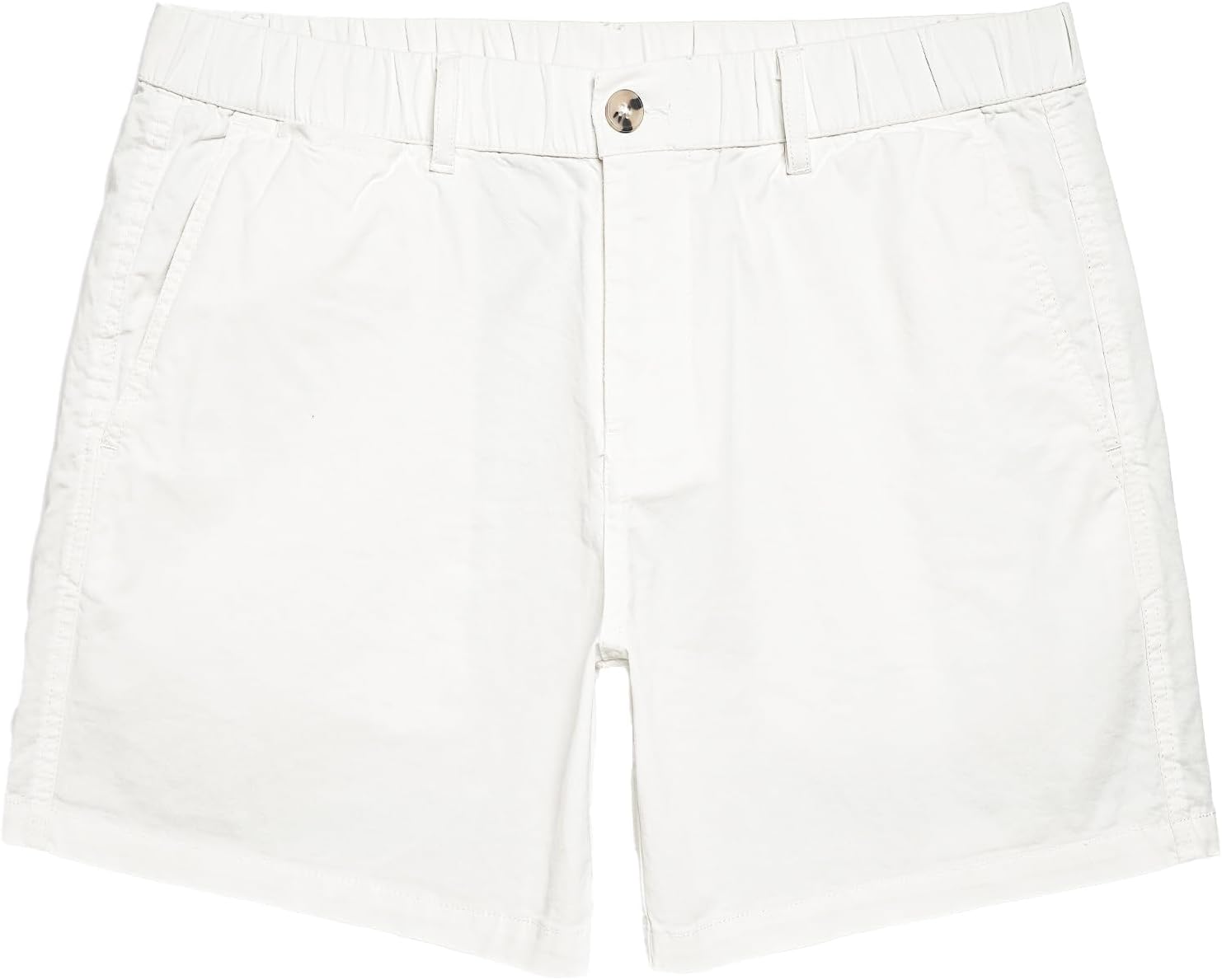 Detalle de Maamgic Men's Classic-fit 5.5" Cotton Casual Shorts with Elastic Waistband