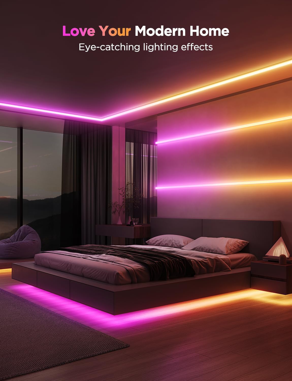 Thumbnail 6 de Govee RGBIC LED Strip Lights 32.8 ft ⚡