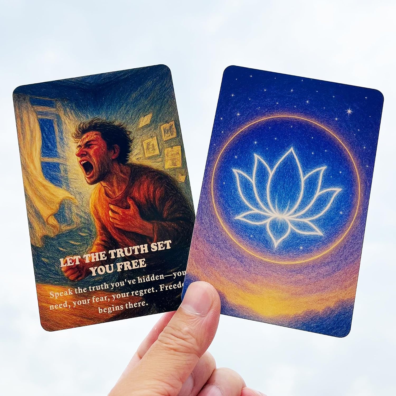 Detalle 2 de DPEHAKMK Oracle Cards, 75-Card Deck