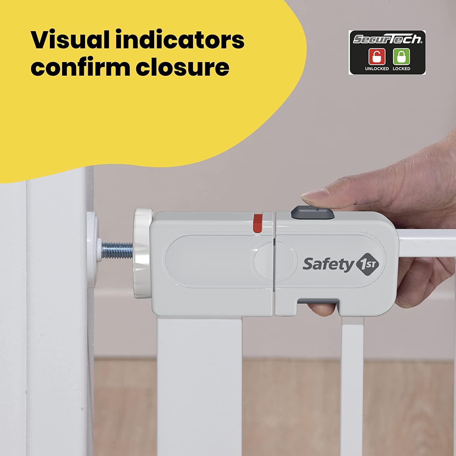 Thumbnail 5 de Safety 1st Auto-Close Extendable Safety Gate 76 cm 🚪
